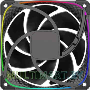 Набор вентиляторов Geometric Future Squama 2503 ARGB Triple Pack (черный) картинка 4